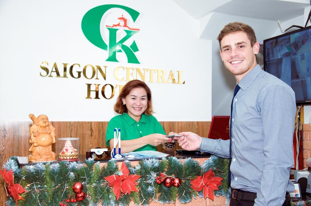 Ck Saigon Central Hotel Ciudad Ho Chi Minh  Exterior foto